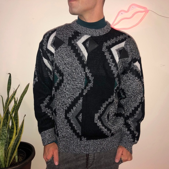 90s Vintage Men's Sweater - Picture 1 of 8